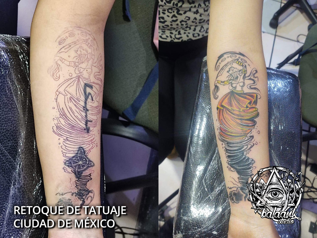 Retoque de Tatuaje Ciudad de Mexico